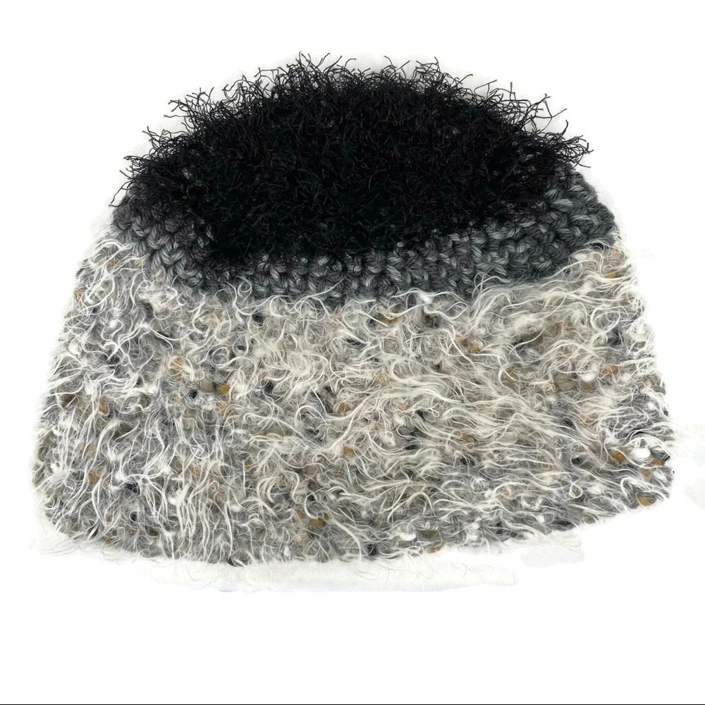 Handmade Heavy Knit Multi Color Cold Weather Hat